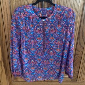 Lucky brand boho blouse